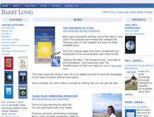 Tablet Screenshot of barrylong.org